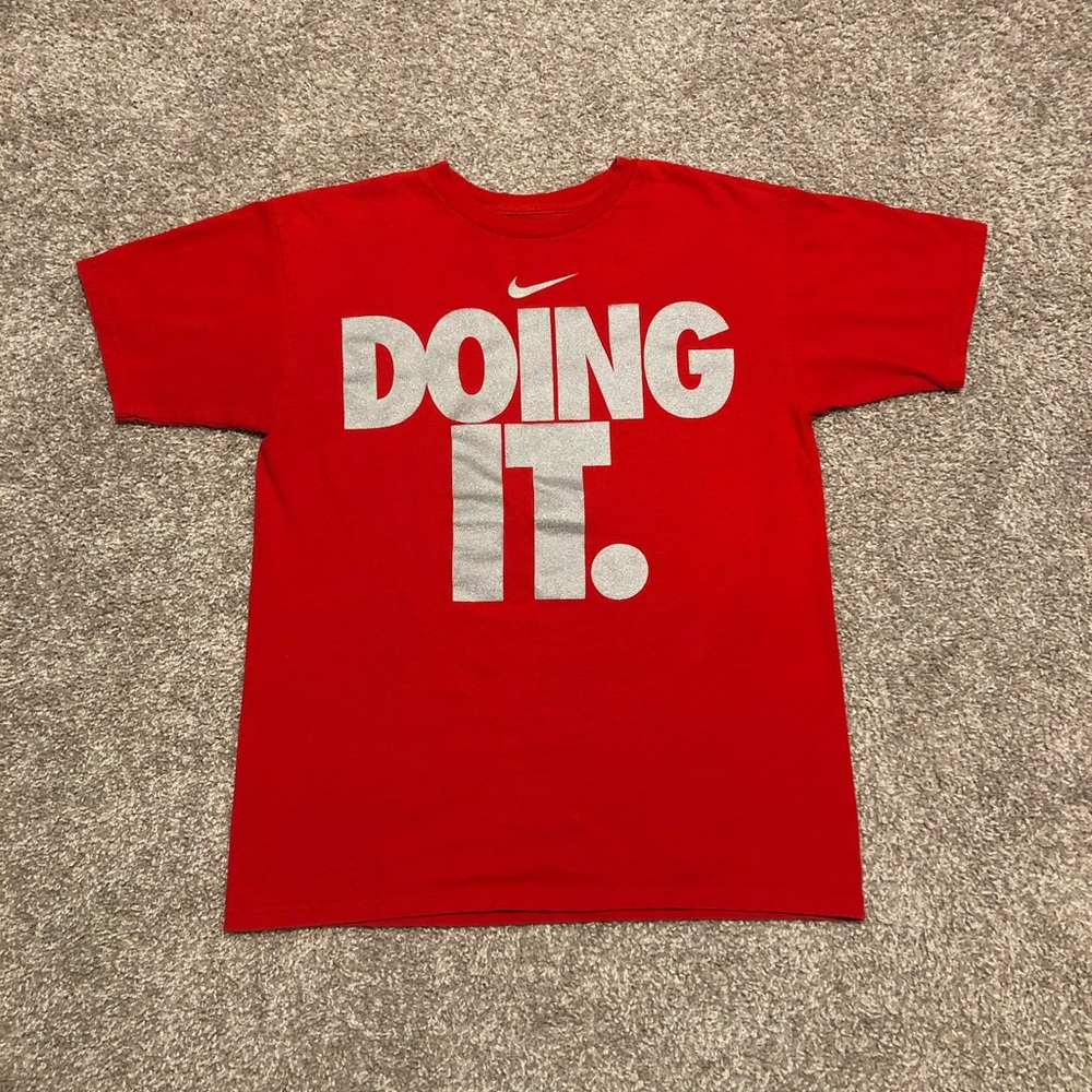Nike “Doing It” Red T-Shirt